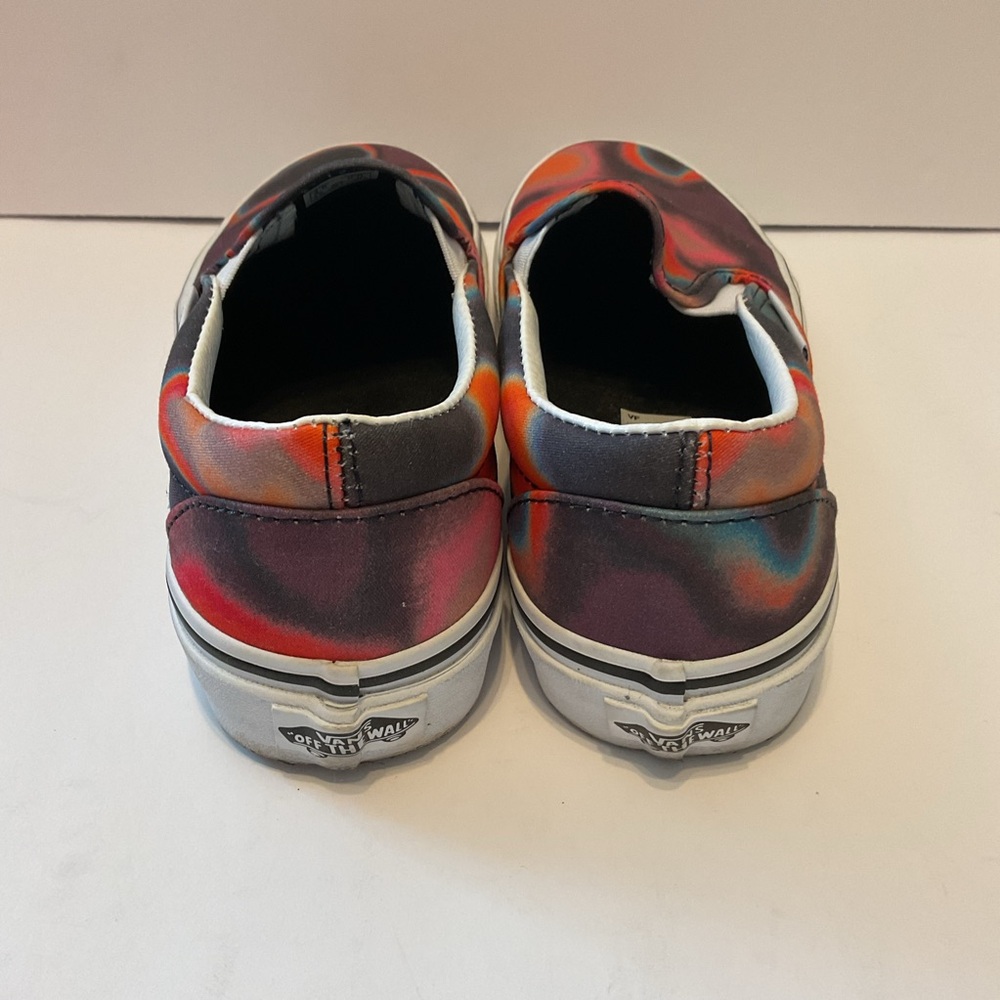 Vans Unisex Classic Slip On Dark Aura Multicolor Skate Shoes Men's 4.5 Women's 6 - Picture 3 of 11